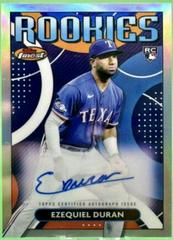 Ezequiel Duran #RDA-ED Baseball Cards 2023 Topps Finest Rookies Design Variation Autographs Prices