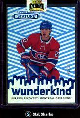 Juraj Slafkovsky [Blue] #W-44 Hockey Cards 2022 Upper Deck Stature Wunderkind Prices