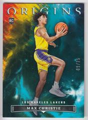 Max Christie [Turquoise] #10 Basketball Cards 2022 Panini Origins Prices