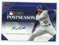 Freddy Peralta Baseball Cards 2024 Topps Postseason Performance Autograph Prices