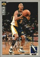 Reggie Miller [Silver Signature] #31 Basketball Cards 1994 Collector's Choice Prices