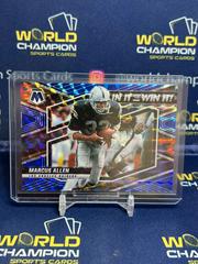 Marcus Allen [Blue] #SB-6 Football Cards 2022 Panini Mosaic In It to Win It Prices