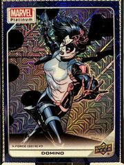 Domino [Blue Traxx] #107 Marvel 2023 Upper Deck Platinum Prices