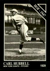 Carl Hubbell #10 Baseball Cards 1991 Conlon Collection Prices