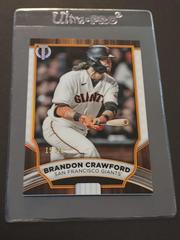 Brandon Crawford [Orange] #73 Baseball Cards 2022 Topps Tribute Prices