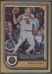 Nikola Jokic [Artist Proof Gold] Basketball Cards 2022 Panini Hoops Prices