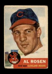 Al Rosen #135 Baseball Cards 1953 Topps Prices