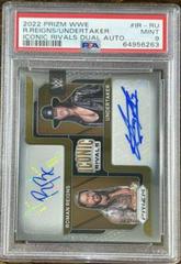 Roman Reigns, Undertaker Wrestling Cards 2022 Panini Prizm WWE Iconic Rivals Dual Autographs Prices