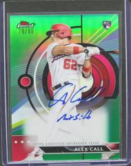 Alex Call [Green] Baseball Cards 2023 Topps Finest Autographs Prices