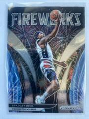 Bradley Beal #9 Basketball Cards 2021 Panini Prizm Fireworks Prices