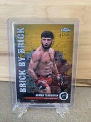 Arman Tsarukyan [Gold Refractor] #BYB-14 Ufc Cards 2024 Topps Chrome UFC Brick by Brick Prices