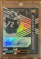 William Perry Football Cards 2022 Panini XR Acclaimed Autographs Prices
