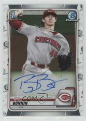 Bryce Bonnin #CDA-BB Baseball Cards 2020 Bowman Draft Picks Chrome Autographs Prices