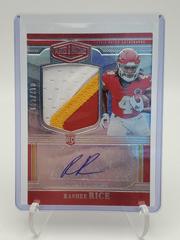 Rashee Rice #RPA-17 Football Cards 2023 Panini Plates and Patches Rookie Patch Autographs Prices