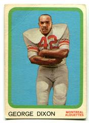 George Dixon #40 Football Cards 1963 Topps CFL Prices