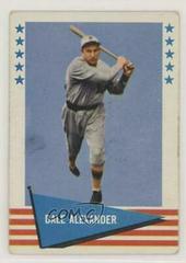 Dale Alexander Baseball Cards 1961 Fleer Prices