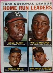 NL Home Run Leaders #9 Baseball Cards 1964 Topps Prices