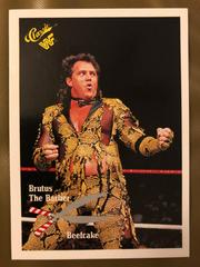 Brutus 'The Barber' Beefcake Wrestling Cards 1990 Classic WWF The History of Wrestlemania Prices