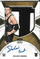 Julius Creed [Prime] #SL-JCD Wrestling Cards 2022 Panini Chronicles WWE Crown Royale Silhouettes Autographs Prices