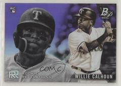 Willie Calhoun [Purple] #RR-18 Baseball Cards 2018 Bowman Platinum Rookie Revelations Prices
