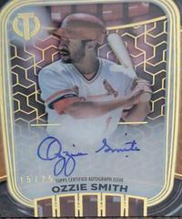 Ozzie Smith [Orange] Baseball Cards 2022 Topps Tribute Iconic Perspectives Autographs Prices