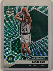 Larry Bird [Green Swirl] #295 Basketball Cards 2020 Panini Mosaic Prices