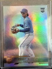 Bobby Witt Jr. [Gold] #35 Baseball Cards 2022 Panini Chronicles Elite Prices