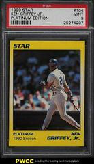 Ken Griffey Jr. #104 Baseball Cards 1990 Star Platinum Edition Prices