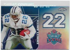 Emmitt Smith [White Refractor] #ES2 Football Cards 2008 Topps Chrome Dynasties Prices
