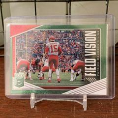 Patrick Mahomes II [Green] Football Cards 2019 Donruss Elite Field Vision Prices