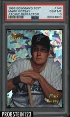 Mark Kotsay [Atomic Refractor] #149 Baseball Cards 1998 Bowman's Best Prices