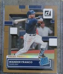 Wander Franco [Press Proof] #34 Baseball Cards 2022 Panini Donruss Prices