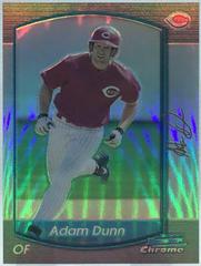 Adam Dunn [Refractor] #385 Baseball Cards 2000 Bowman Chrome Prices