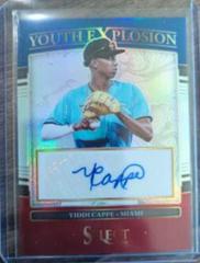 Yiddi Cappe [Tri Color] #YES-YC Baseball Cards 2022 Panini Select Youth Explosion Signatures Prices
