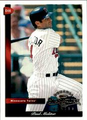 Paul Molitor #43 Baseball Cards 1998 Donruss Signature Prices