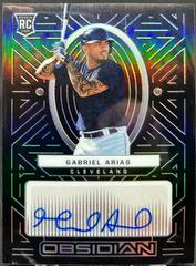Gabriel Arias Baseball Cards 2022 Panini Chronicles Obsidian Autographs Prices