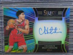 Chandler Hutchison [Tie Dye Prizm] #CHS Basketball Cards 2018 Panini Select Rookie Signatures Prices