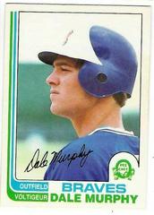 Dale Murphy #391 Baseball Cards 1982 O Pee Chee Prices