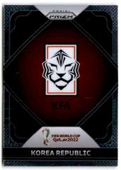 Korea Republic #15 Soccer Cards 2022 Panini Prizm World Cup Team Badges Prices