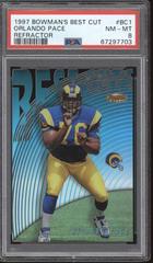 Orlando Pace [Refractor] #BC1 Football Cards 1997 Bowman's Best Cut Prices