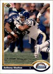 Anthony Shelton #588 Football Cards 1991 Upper Deck Prices