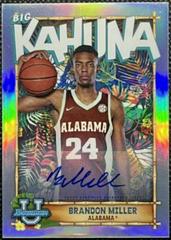 Brandon Miller [Autograph] #TBK-1 Basketball Cards 2022 Bowman Chrome University The Big Kahuna Prices