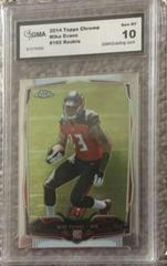 Mike Evans [Ball in Right Hand] #185 Football Cards 2014 Topps Chrome Prices