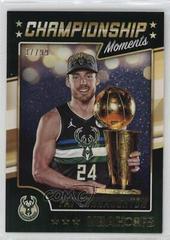 Pat Connaughton Basketball Cards 2021 Panini Hoops Road to the Finals Prices