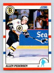 Allen Pedersen Hockey Cards 1990 Score Prices