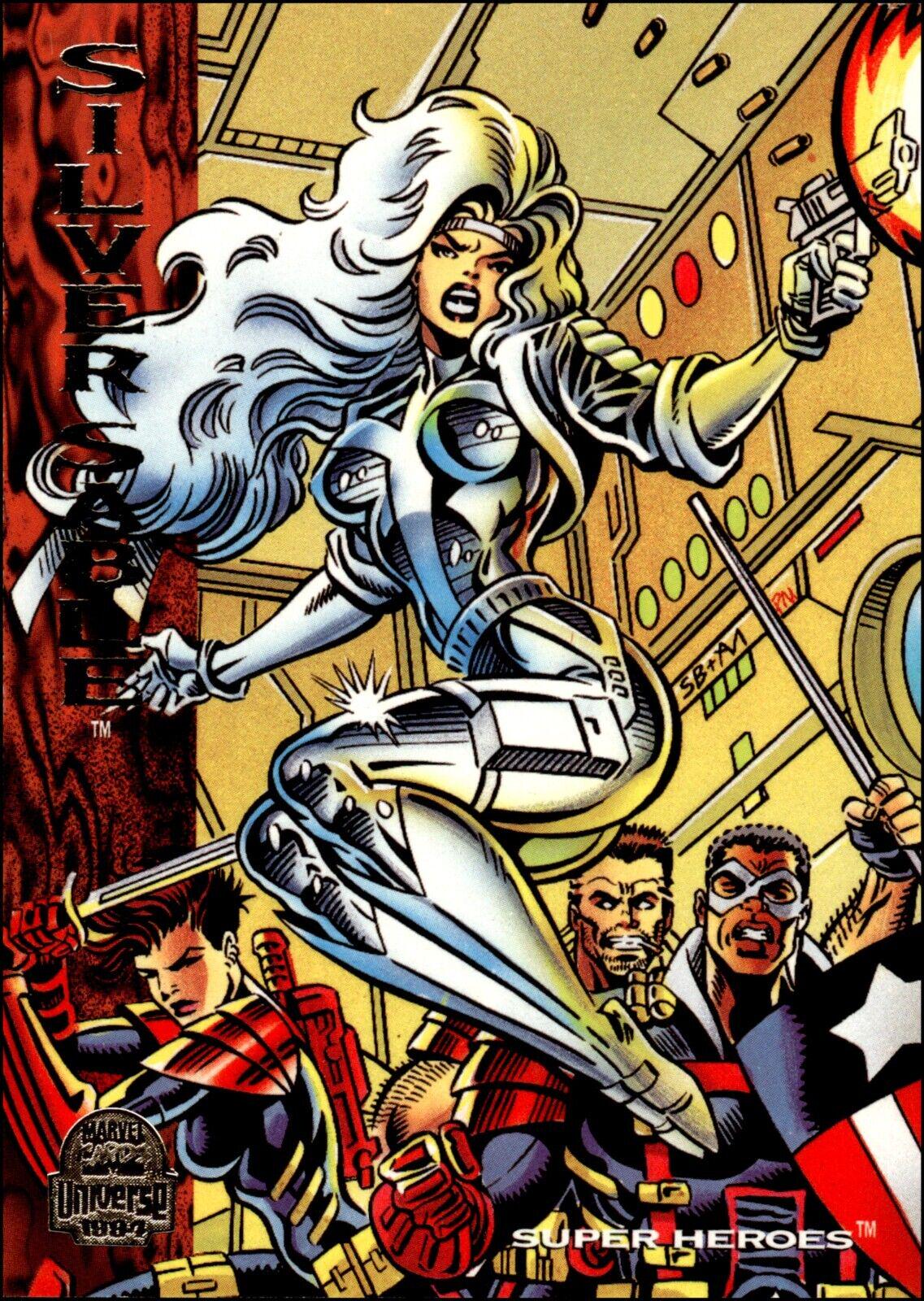 Silver Sable #196 Marvel 1994 Universe