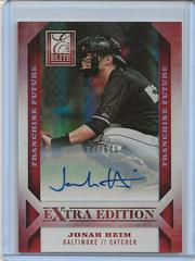 Jonah Heim [Franchise Future Signature] Baseball Cards 2013 Panini Elite Extra Edition Prices