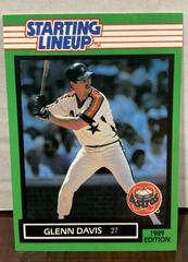 Glenn Davis Baseball Cards 1989 Kenner Starting Lineup Prices