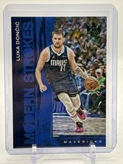 Luka Doncic [Jade] #12 Basketball Cards 2023 Panini Court Kings Modern Strokes Prices