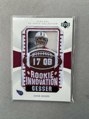 Jason Gesser #132 Football Cards 2003 Upper Deck Patch Collection Prices